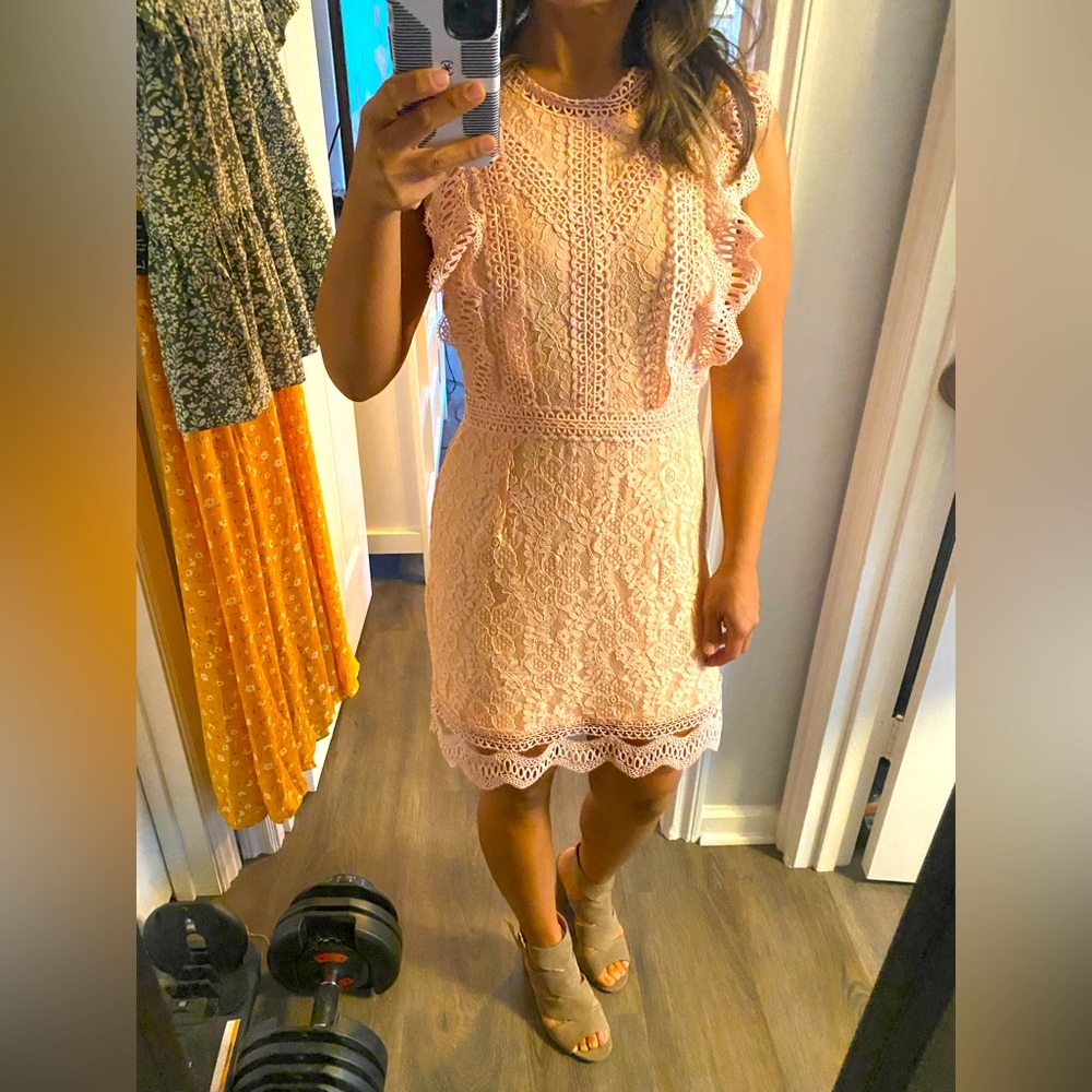 Brand new Lulus lace dress. Tags still attached - size M.